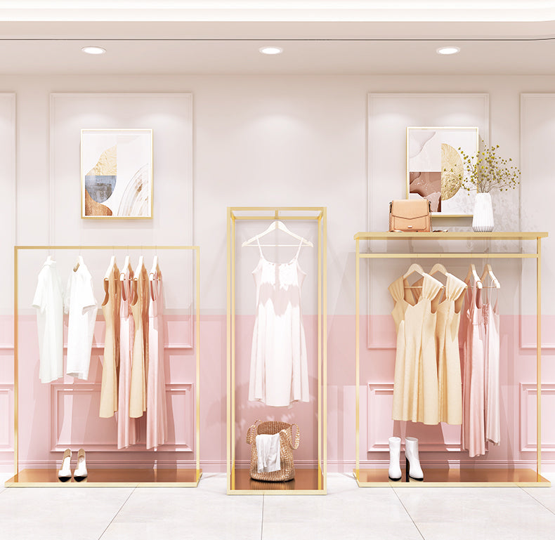 アパレル店舗用ハンガーラック｜おしゃれな什器製作