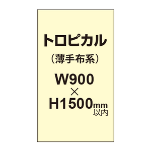 トロピカル （薄手布系）【W900?H1500mm以内】