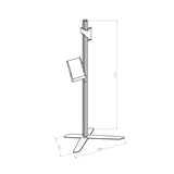 セゴライトボックス（内照式バックパネル）用モニタースタンド