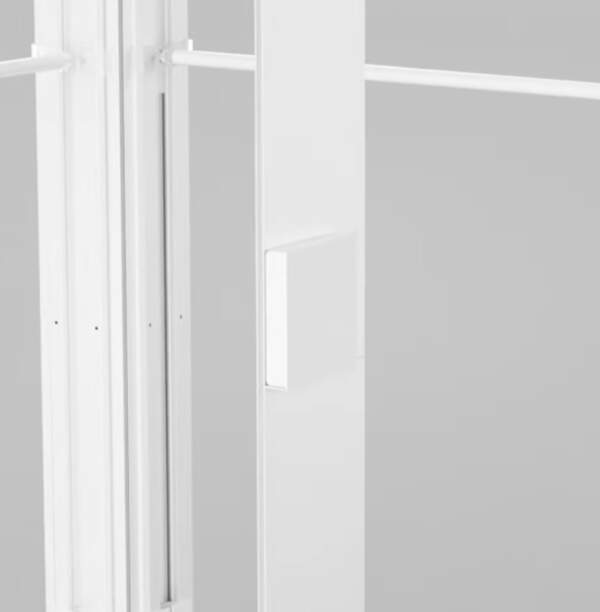 セゴライトボックス用VP用ジョイントブロックでフレームを接続した状態｜誉PRINTING