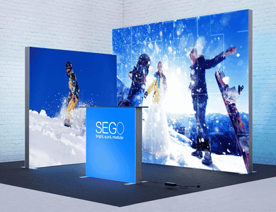 セゴライトボックス(内照式バックパネル)セット【1小間用(3m×3m)】|誉PRINTING