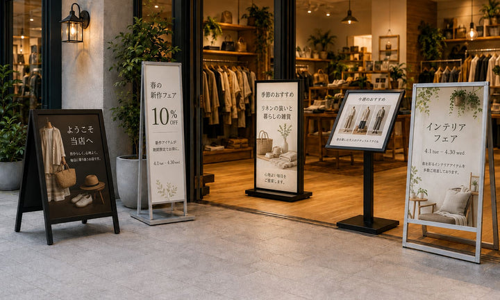 スタンド看板・立て看板とは｜誉PRINTING