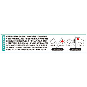 旗(世界の卓上旗) マレーシア-05016301B