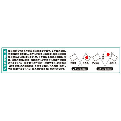 旗(世界の卓上旗) マレーシア-05016301B