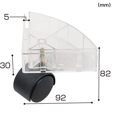 コーナーキャスター (4コセット)