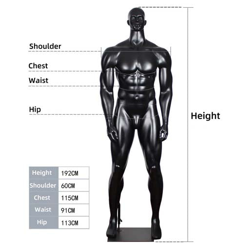 【スポーツマネキン】ボディービルダーマネキン 男性