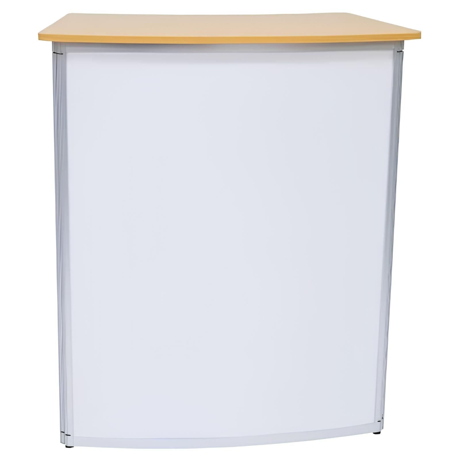 折りたためるレジカウンター イベント用 ホワイト 折りたためるレジ