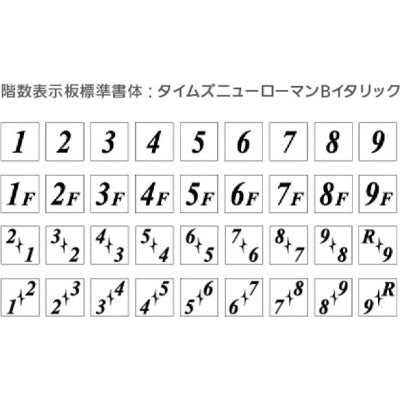 マンションプレート FKR型