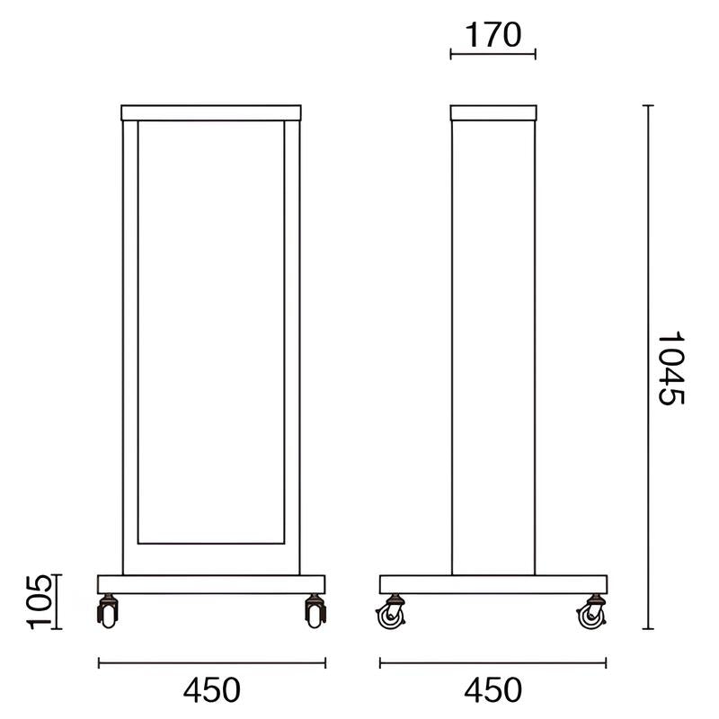 電飾スタンド看板 K-105|電飾看板の通販なら誉プリンティング