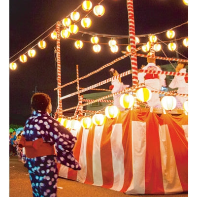 紅白幕 金巾(プリント) 5間 90cm×9.0m-01400204A｜誉PRINTING