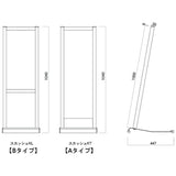 アルミ製L型スタンド