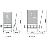 ラック付L型フロアサイン （A1/B1対応）