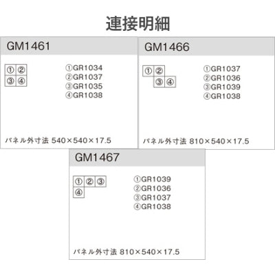 連接グリーン アレンジミニタイプ 4連セット