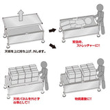 サポートテーブル 非常搬送用ストレッチャータイプ