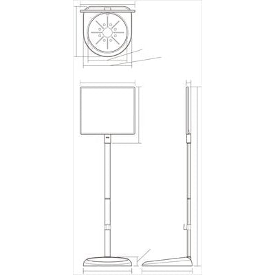 屋内用 消火器スタンド