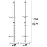 PAパネルスタンドコンビ（A1/A2/B3/B1サイズ対応）