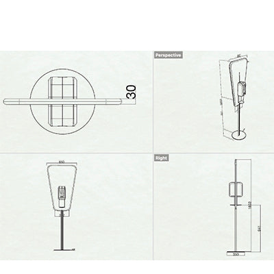 【コロナ対策】自動手指消毒器 印刷パネル付フロアタイプ AHS-007(ロット販売: 100 台セット)