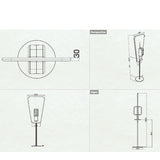 【コロナ対策】自動手指消毒器 印刷パネル付フロアタイプ AHS-007