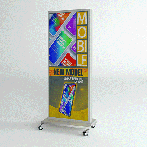 電飾スタンド看板 K-105|電飾看板の通販なら誉プリンティング