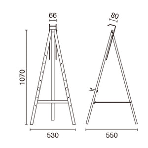 三角イーゼル Ver2.0