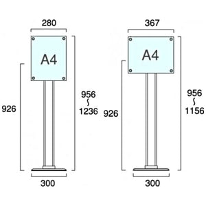 クリエイティブアクリルスタンド （A3/A4対応）