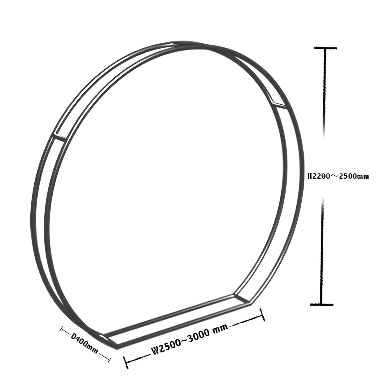 3Dバックパネル