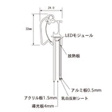 LEDスリムツーオープン