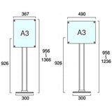 クリエイティブアクリルスタンド （A3/A4対応）
