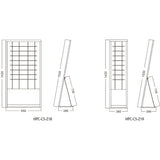 折りたたみ式L型カタログスタンド