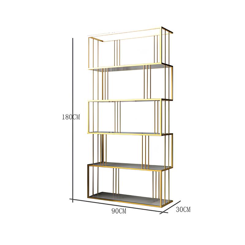 オープンシェルフ アイアンアート棚 リビング仕切りと収納に対応