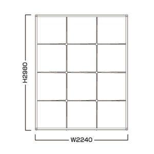 レゴポップアップ 3W×4H