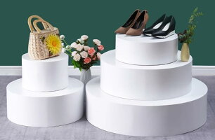 ステージ 円柱型展示台 多用途対応で10サイズ選択可 | 店舗什器の通販