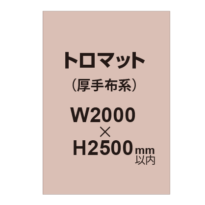 トロマット （厚手布系）【W2000～H2500mm以内】