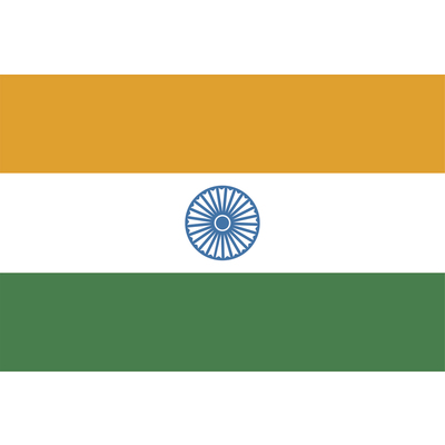 旗(世界の国旗) インド 70×105cm-04501901E