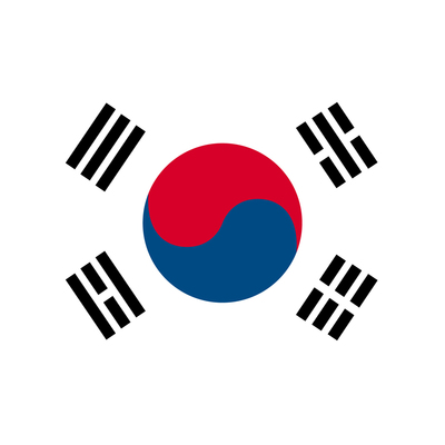 旗(世界の卓上旗) 大韓民国-05009301B