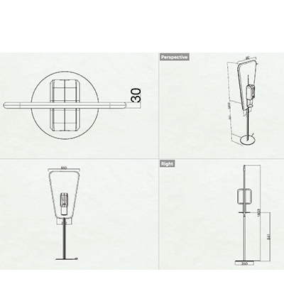 【コロナ対策】自動手指消毒器 印刷パネル付フロアタイプ AHS-007(ロット販売: 20 台セット)