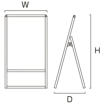 バリウススタンド看板 LED屋外用（ A1/B1）