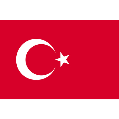 旗(世界の卓上旗) トルコ-05011001B