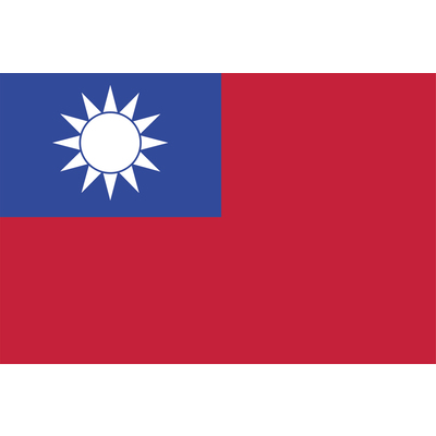 旗(世界の国旗) 台湾 70×105cm-04509501E