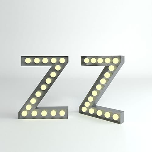 マーキーサイン 【アルファベット A〜Z 】