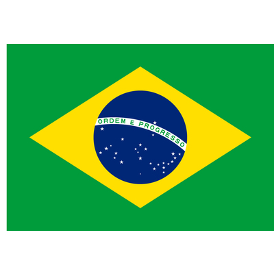 旗(世界の卓上旗) ブラジル連邦共和国-05013801B