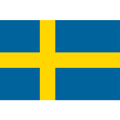 旗(世界の卓上旗) スウェーデン-05007301B