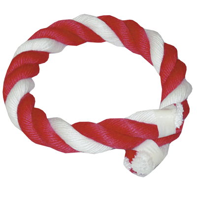 御神輿牽引ロープ-紅白（サイズ30mm×20m）