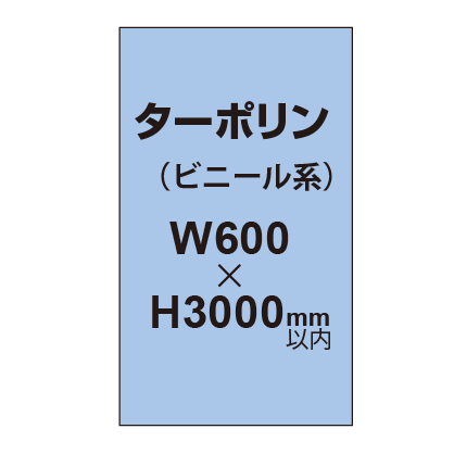 ターポリン印刷【W600×H～3000mm以内】