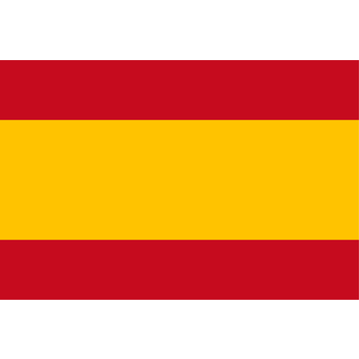 旗(世界の卓上旗) スペイン 紋無し-05007601B