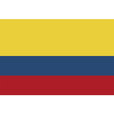 旗(世界の国旗) コロンビア 70×105cm-04506101E